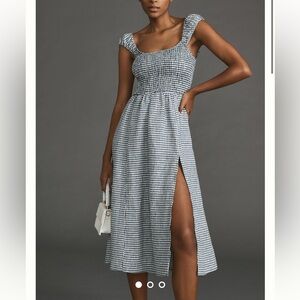 Reformation Tavi Linen Dress